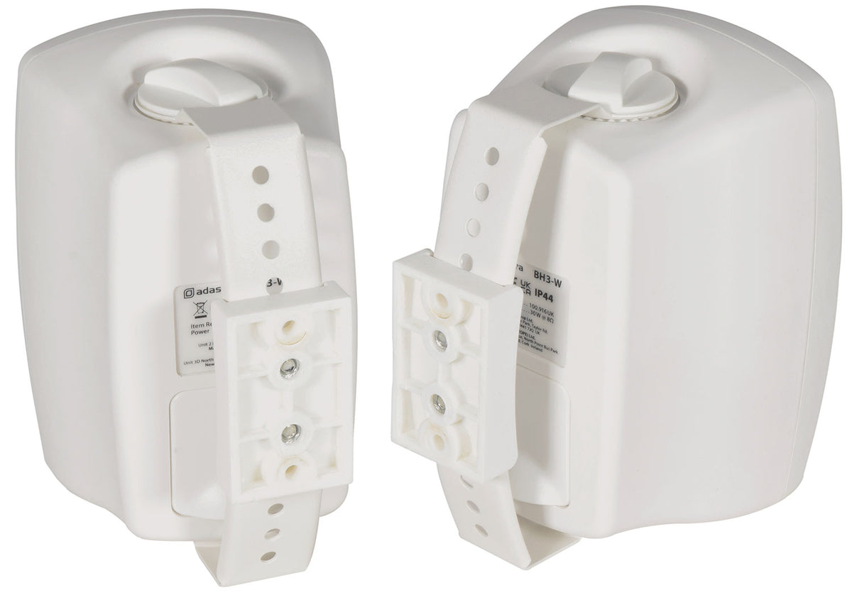 Zestaw głośników wewnętrznych/zewnętrznych Adastra BH3-W 3" 60W – zdjęcie 3