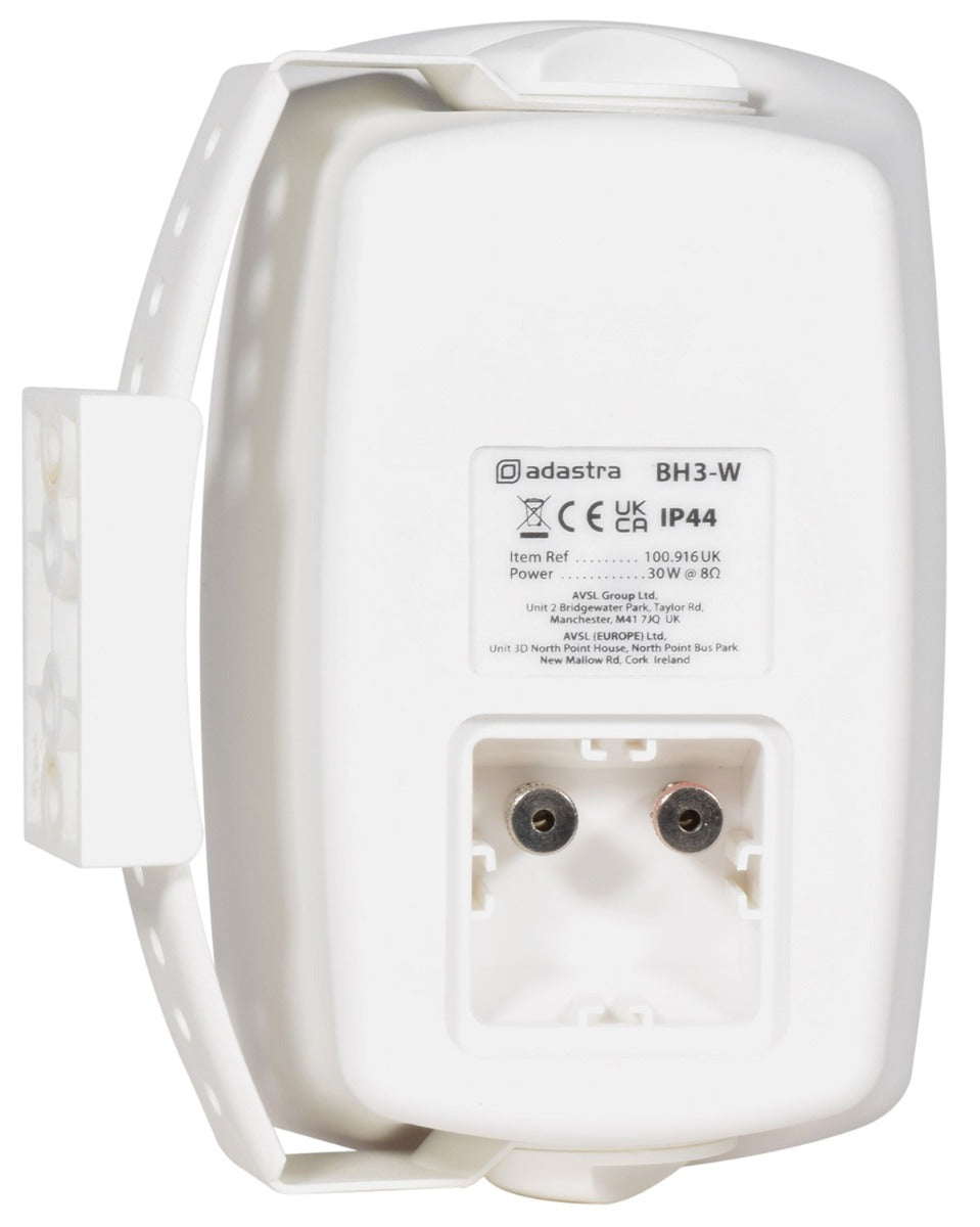 Zestaw głośników wewnętrznych/zewnętrznych Adastra BH3-W 3" 60W – zdjęcie 4