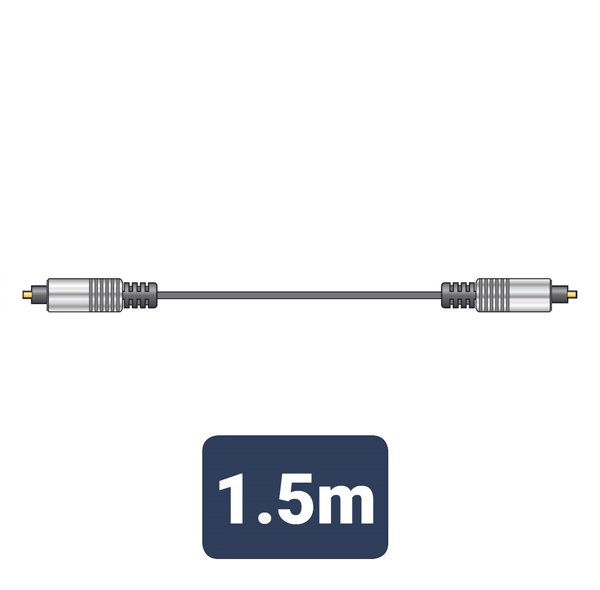 Kabel światłowodowy AV:Link TOSlink 1,5 metra