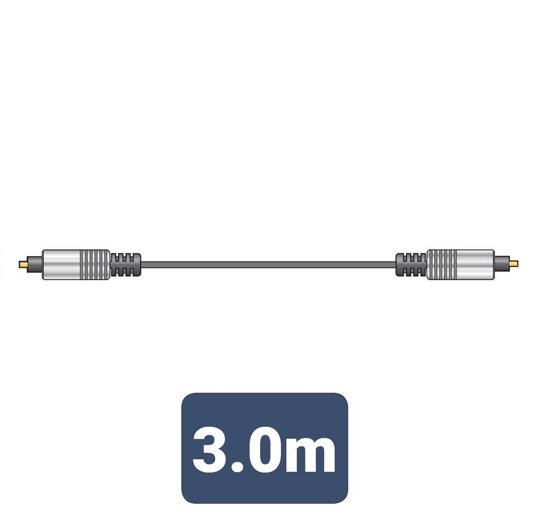 Kabel światłowodowy AV:Link TOSlink 3 metry