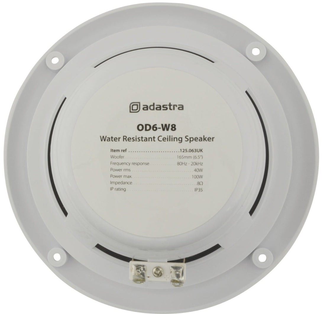 Głośnik wodoodporny Adastra OD6-W8 6,5" 100 W – zdjęcie 3