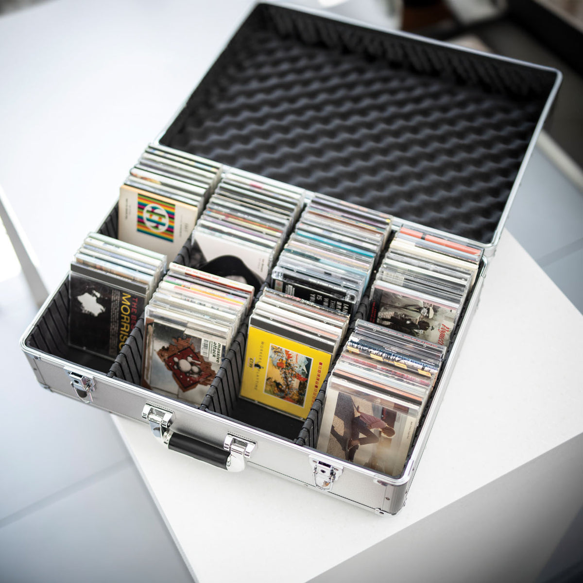 Citronic CDA:120 Aluminiowe etui na płyty CD na 120 płyt CD – zdjęcie 3