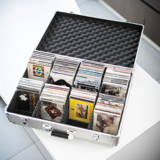 Citronic CDA:120 Aluminiowe etui na płyty CD na 120 płyt CD – zdjęcie 2