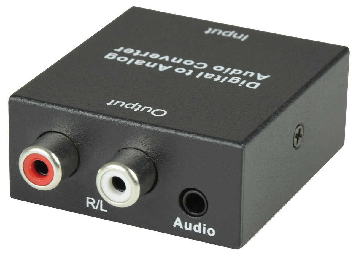 AV: Połącz dźwięk cyfrowy z analogowym konwerterem audio