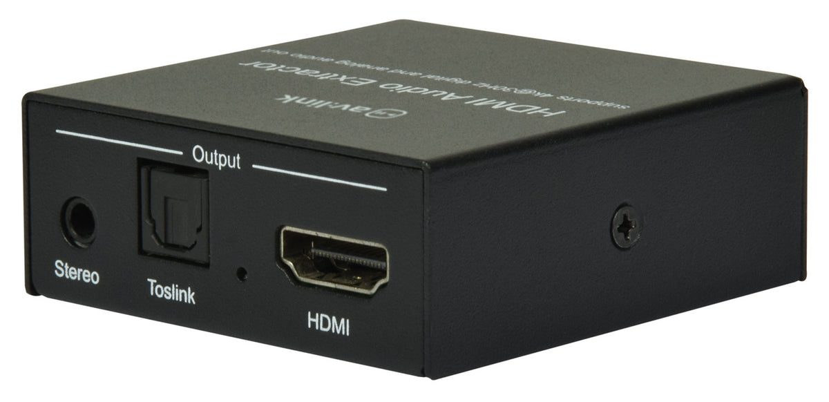 AV:link Cyfrowy ekstraktor dźwięku 4K HDMI