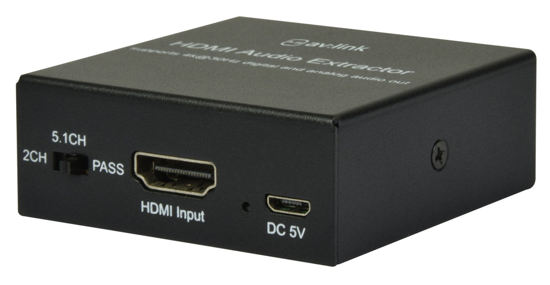 AV:link Cyfrowy ekstraktor dźwięku 4K HDMI – zdjęcie 2