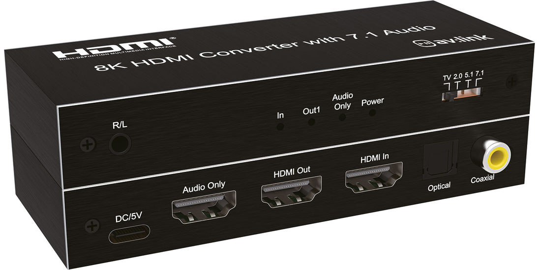 AV:Link do ekstraktora audio HDMI 8K – zdjęcie 4