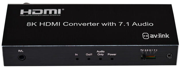 AV:Link do ekstraktora audio HDMI 8K – zdjęcie 2