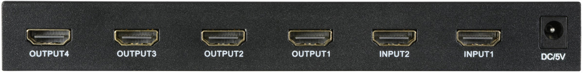 Przełącznik/rozdzielacz HDMI AV:Link HSS24 4K 2x4 – zdjęcie 2