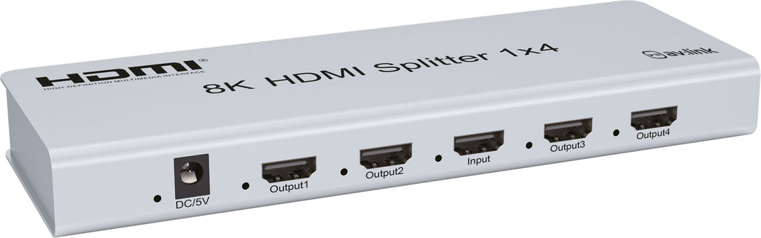 AV:Link 4KS14 Rozdzielacz HDMI 8K z EDID – zdjęcie 3