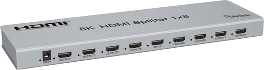 Smukły rozdzielacz HDMI 8K AV:Link 4KS18 z EDID – zdjęcie 2