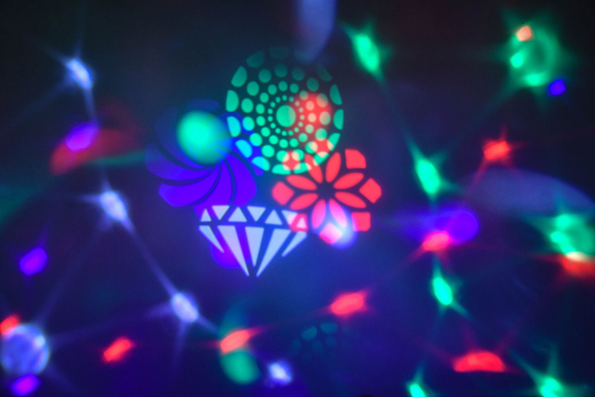 QTX Crystal Blaze: efekt świetlny LED na stół z gobo – zdjęcie 6