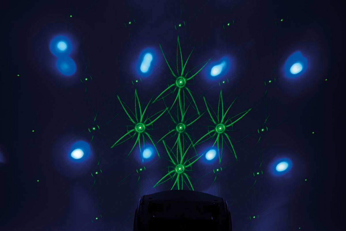Efekt motyla QTX: 3 w 1 – efekt świetlny LED i laserowy – zdjęcie 8