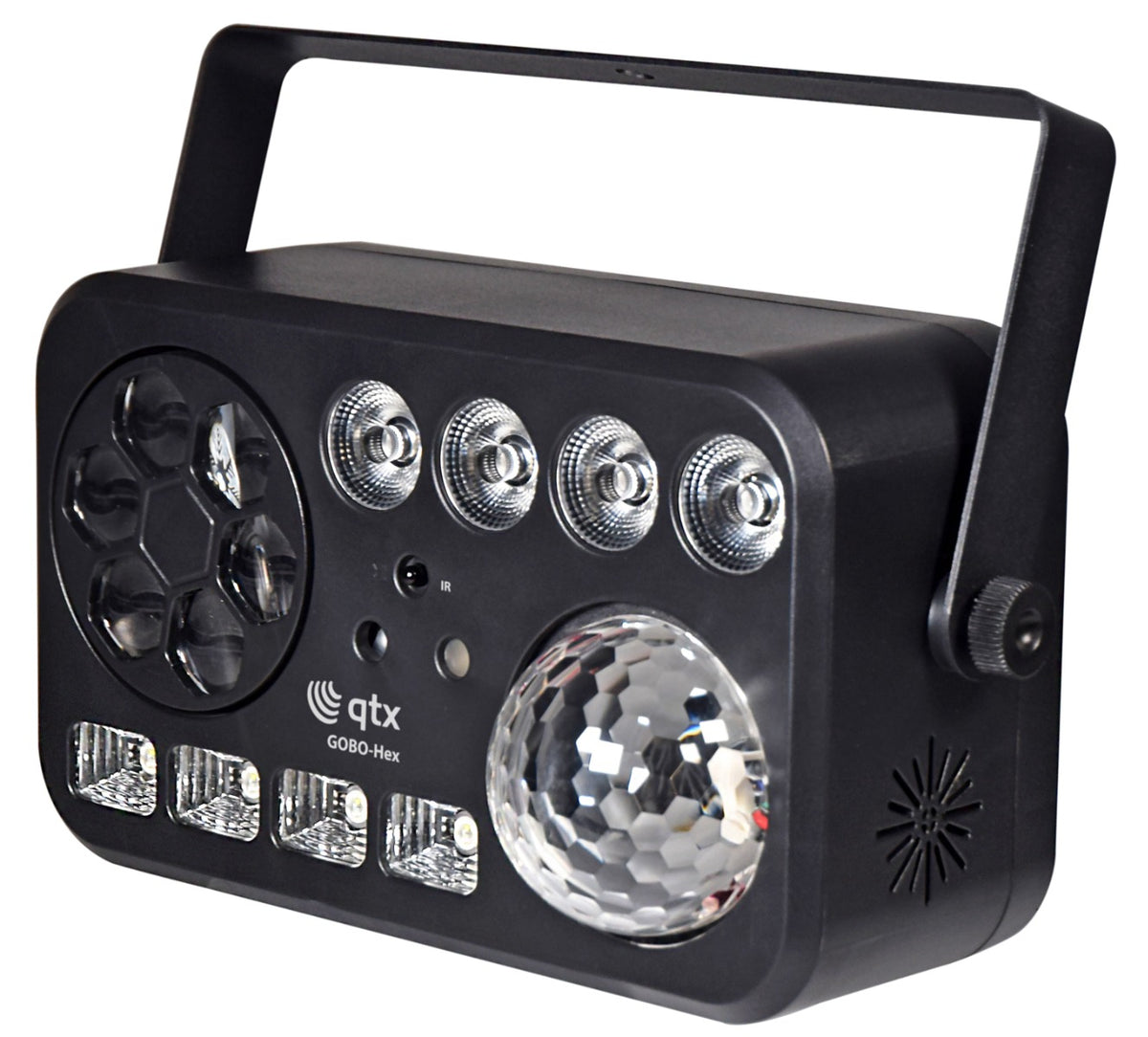 QTX GOBO HEx 6 w 1 LED i efekt laserowy – zdjęcie 4