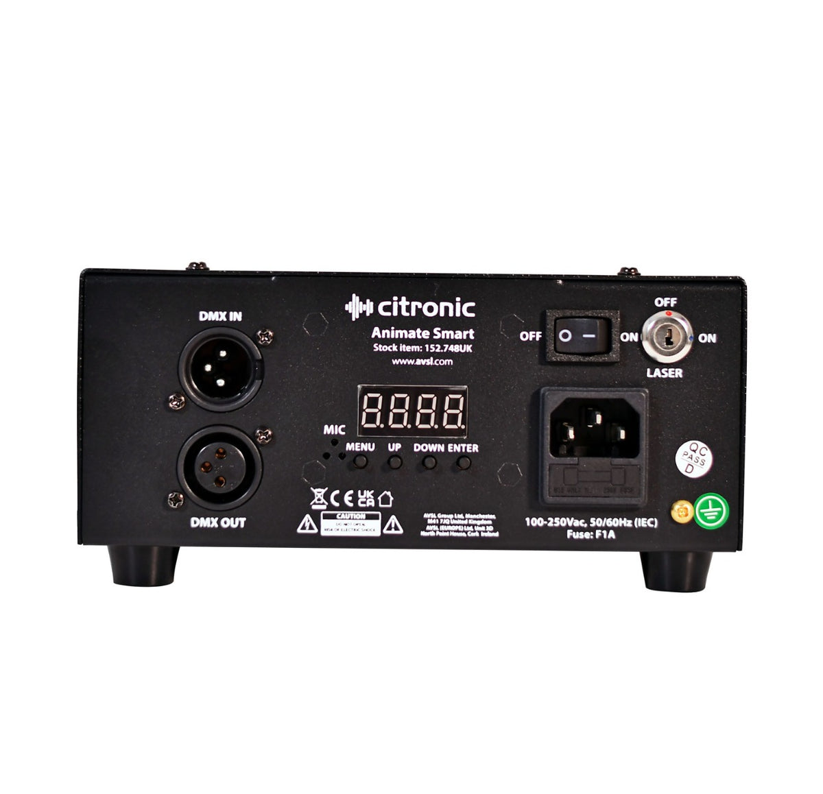 Citronic Animate Smart: inteligentny laser animacyjny RGB – zdjęcie 5