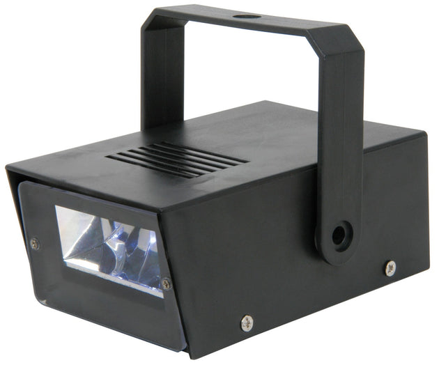 Qtx Mini stroboskop LED zasilany bateryjnie