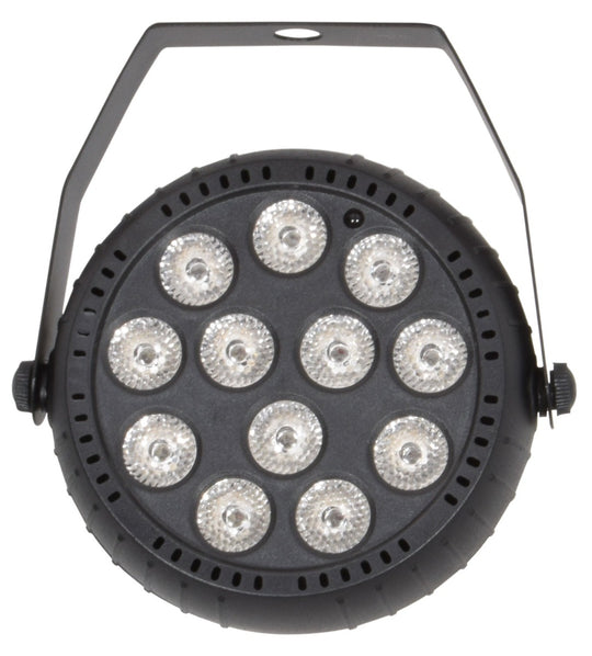 Qtx USB Akumulatorowy mini reflektor LED PAR 18W – zdjęcie 2