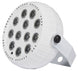 Qtx USB Biały akumulatorowy mini reflektor LED PAR 18W – zdjęcie 6