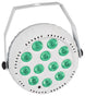 Qtx USB Biały akumulatorowy mini reflektor LED PAR 18W – zdjęcie 10