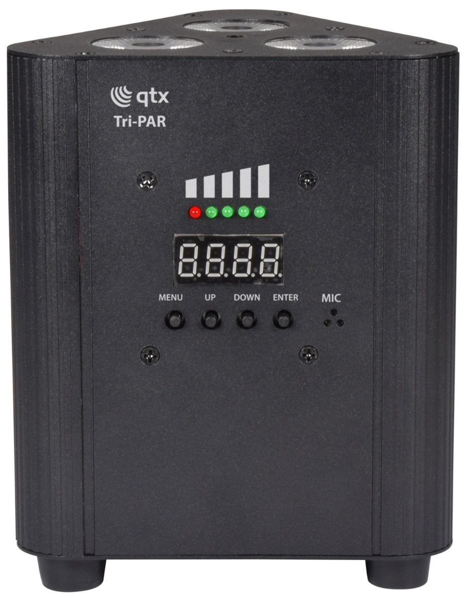 QTX Tri-PAR akumulatorowy potrójny reflektor PAR – zdjęcie 4