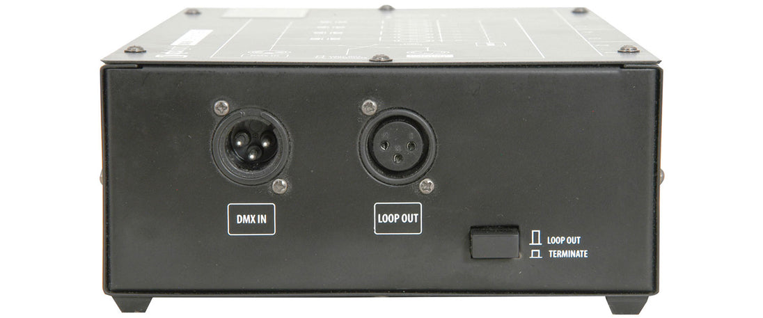 QTX DMX-D8 8 rozdzielacz/wzmacniacz DMX 8 kanałów – zdjęcie 3