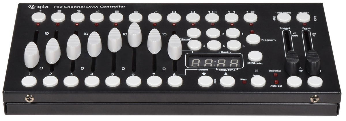 Kontroler DMX Qtx DM-192 192-kanałowy – zdjęcie 2