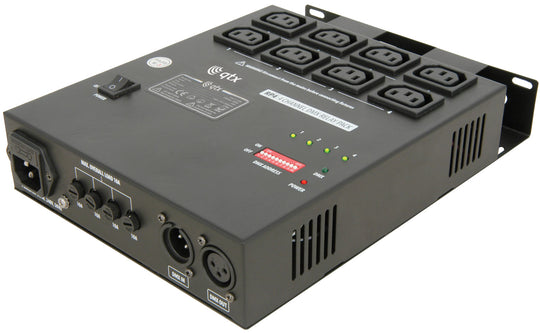 Skrzynka przełączająca przekaźnika DMX 4-kanałowa QTX RP4