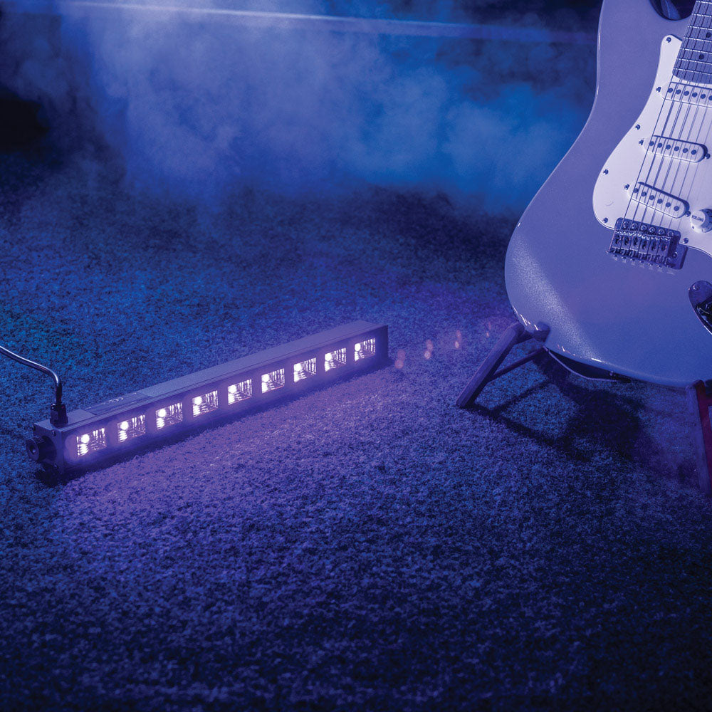 Listwa LED Qtx UVB-9 z czarnym światłem ultrafioletowym, 9 diod UV o mocy 3 W – zdjęcie 4
