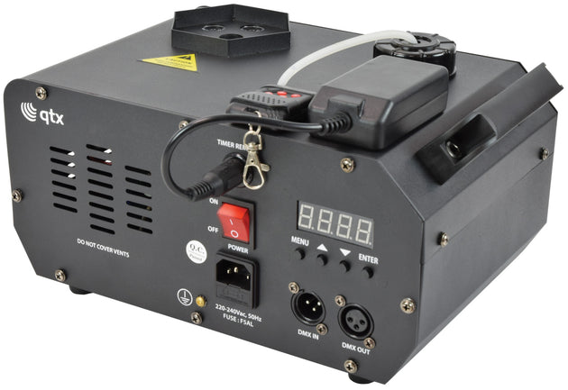 Pionowa wytwornica dymu LED FLARE-1000 6 diod LED RGB DMX 1000W
