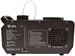 Pionowa wytwornica dymu LED FLARE-1000 6 diod LED RGB DMX 1000W – zdjęcie 5