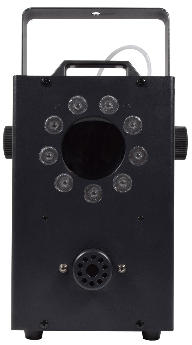 Kompaktowa wytwornica mgły LED QTX z efektem Moonflower RGB 400 W – zdjęcie 4