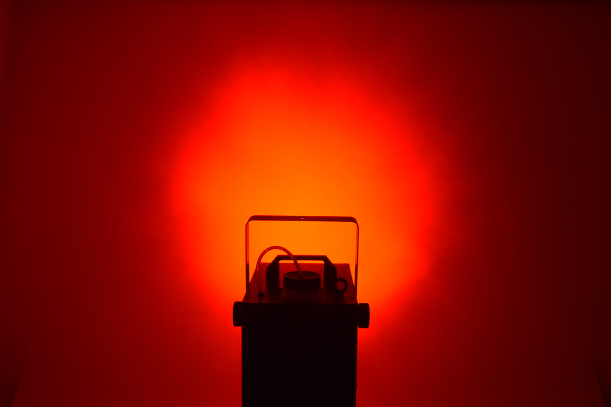 Kompaktowa wytwornica mgły LED QTX z efektem Moonflower RGB 400 W – zdjęcie 6
