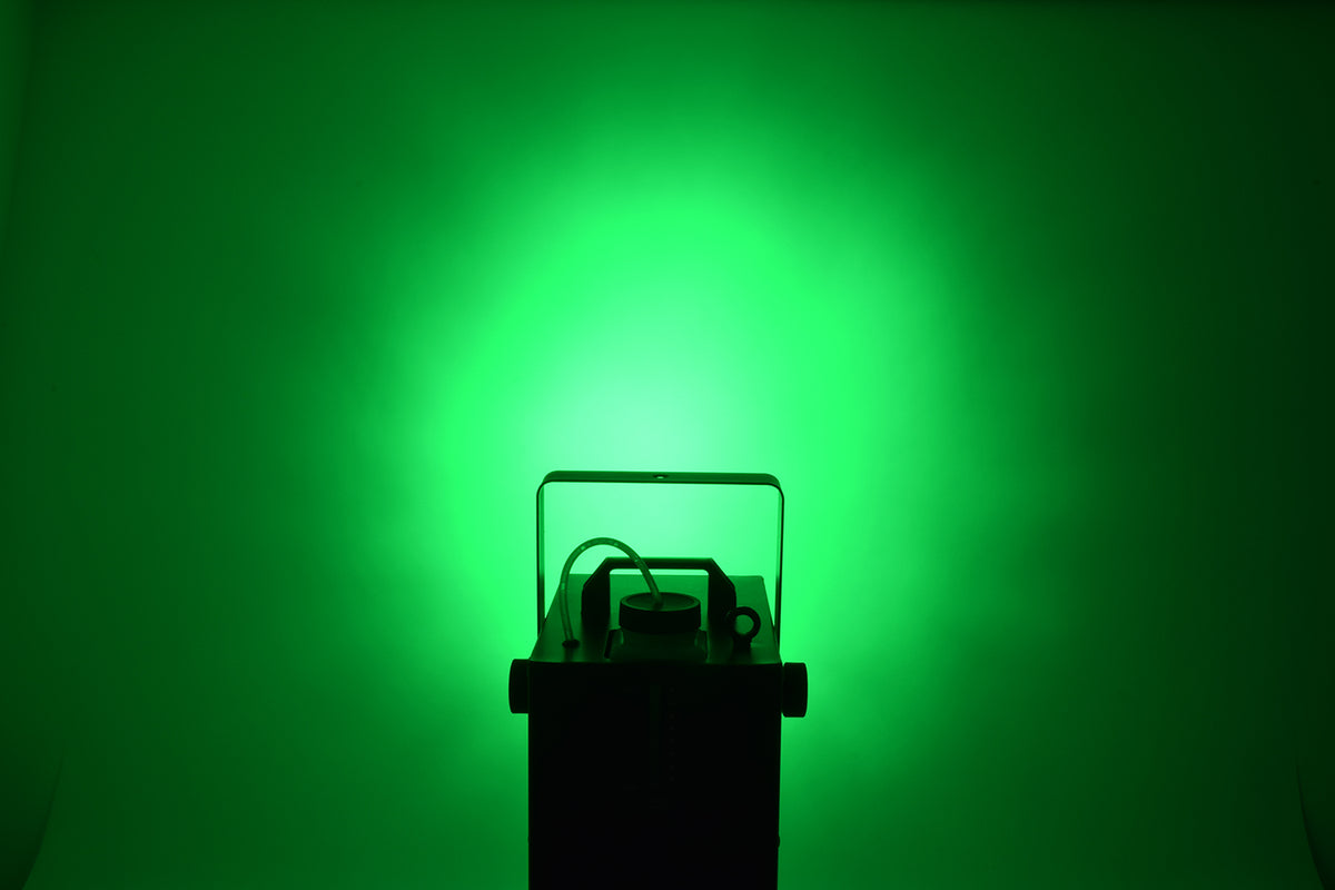 Kompaktowa wytwornica mgły LED QTX z efektem Moonflower RGB 400 W – zdjęcie 7