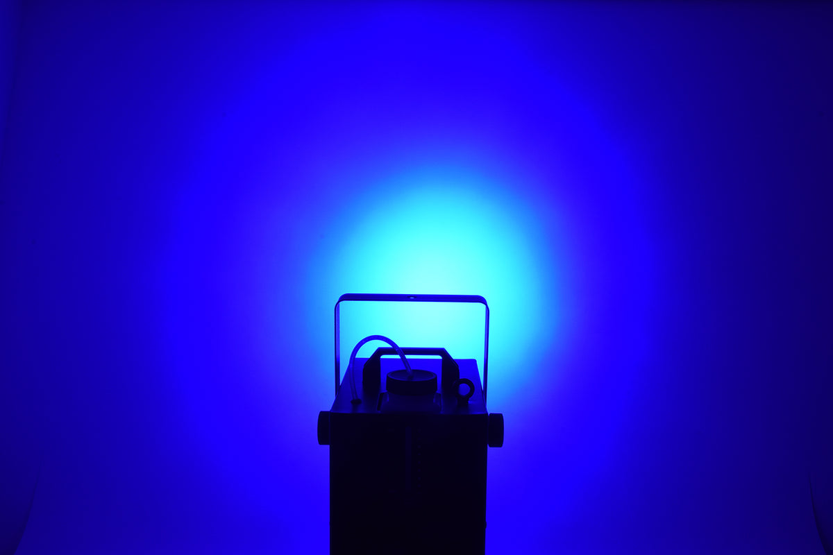 Kompaktowa wytwornica mgły LED QTX z efektem Moonflower RGB 400 W – zdjęcie 8