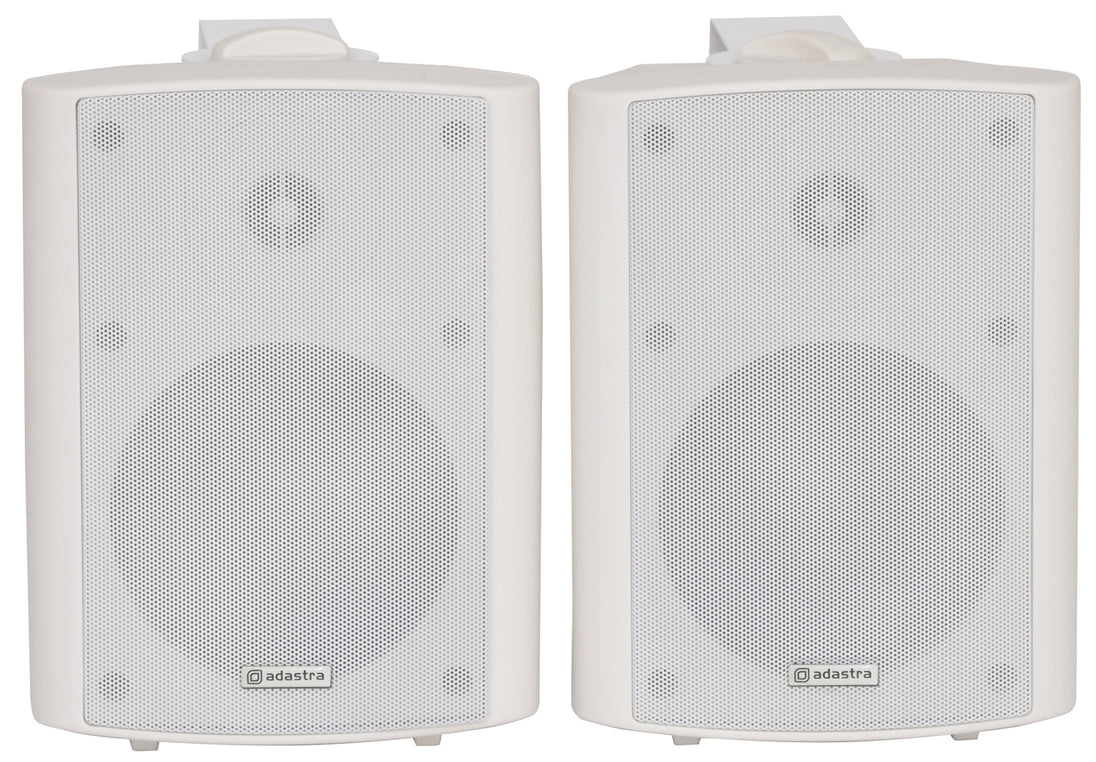Zestaw głośników aktywnych Adastra BC5A-W w kolorze białym 2x30W RMS – zdjęcie 2