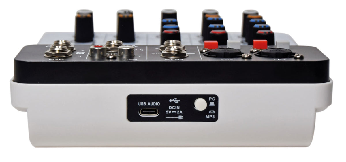Citronic Q-PAD Mini mikser z interfejsem USB/BT i audio – zdjęcie 2