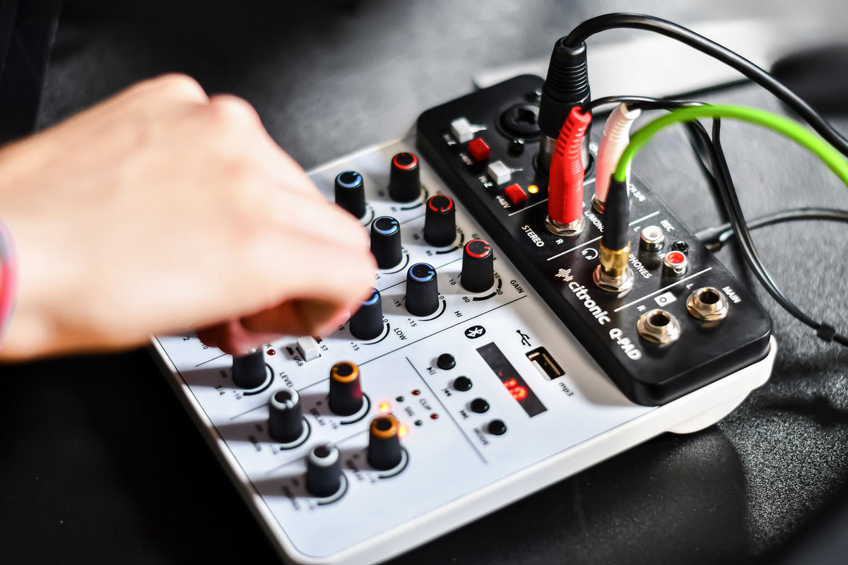 Citronic Q-PAD Mini mikser z interfejsem USB/BT i audio – zdjęcie 4