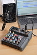 Mikser Citronic CMA-6 z DSP, odtwarzaniem/nagrywaniem przez USB/PC i Bluetooth – zdjęcie 6
