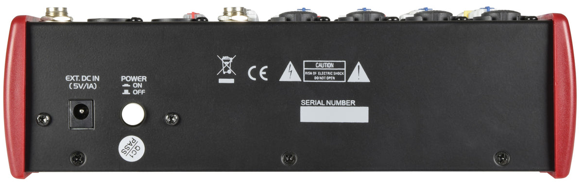 Mikser Citronic CSM-6 z USB/Bluetooth i efektem Delay – zdjęcie 4