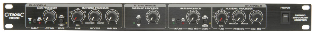 Citronic CE22 Wzmacniacz/wzbudnik stereo – zdjęcie 4