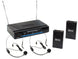 Bezprzewodowy zestaw słuchawkowy z mikrofonem Qtx Sound VN2 VHF 174,1 + 175,0 MHz