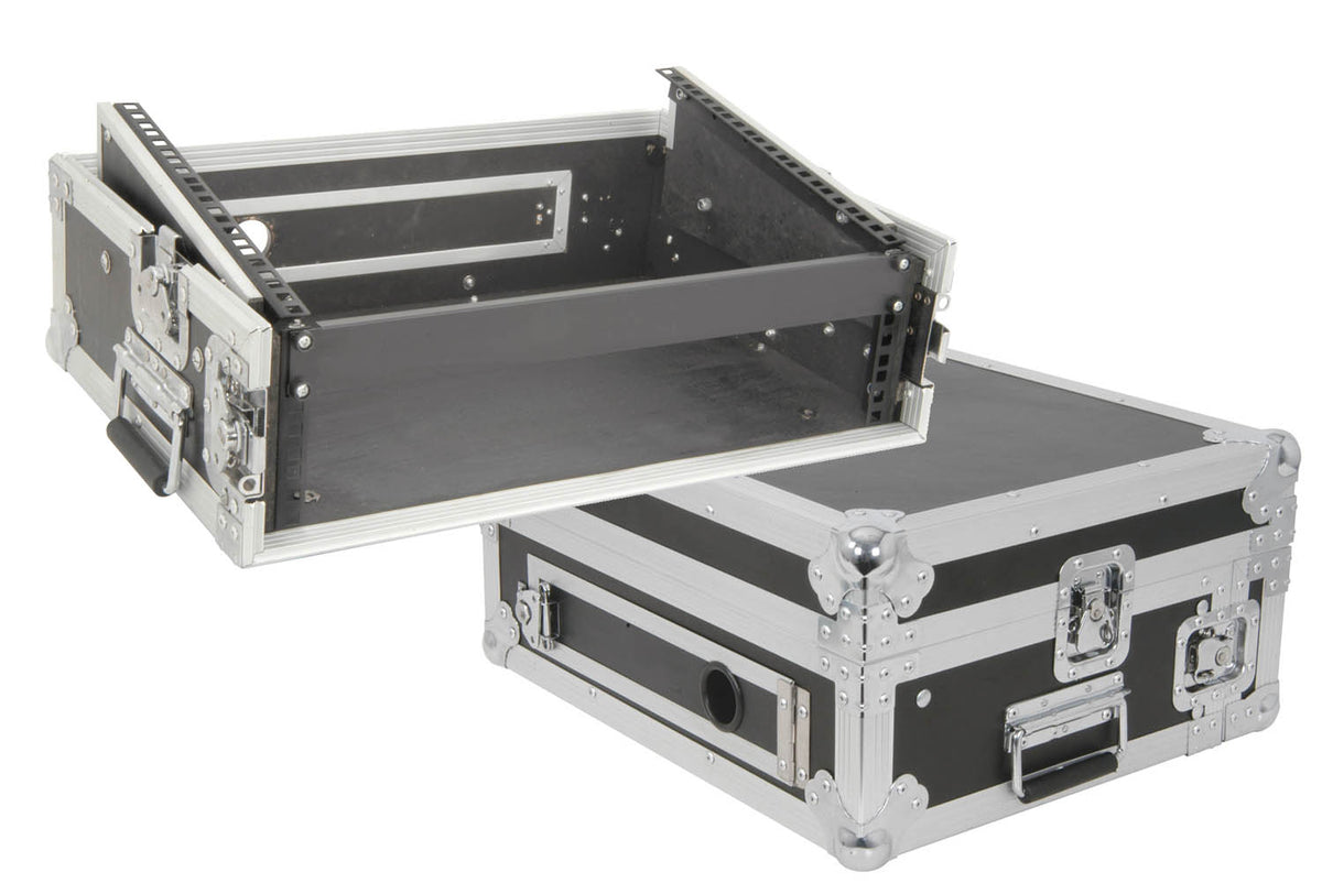 Citronic Rack Case 6U + 3U do miksera/odtwarzacza