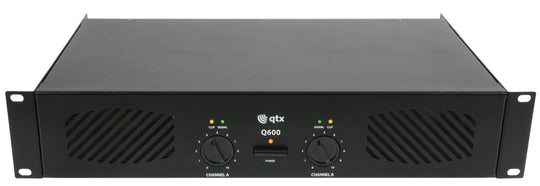 Wzmacniacz PA stereo MOSFET Qtx Sound Q600 2x 300W – zdjęcie 2