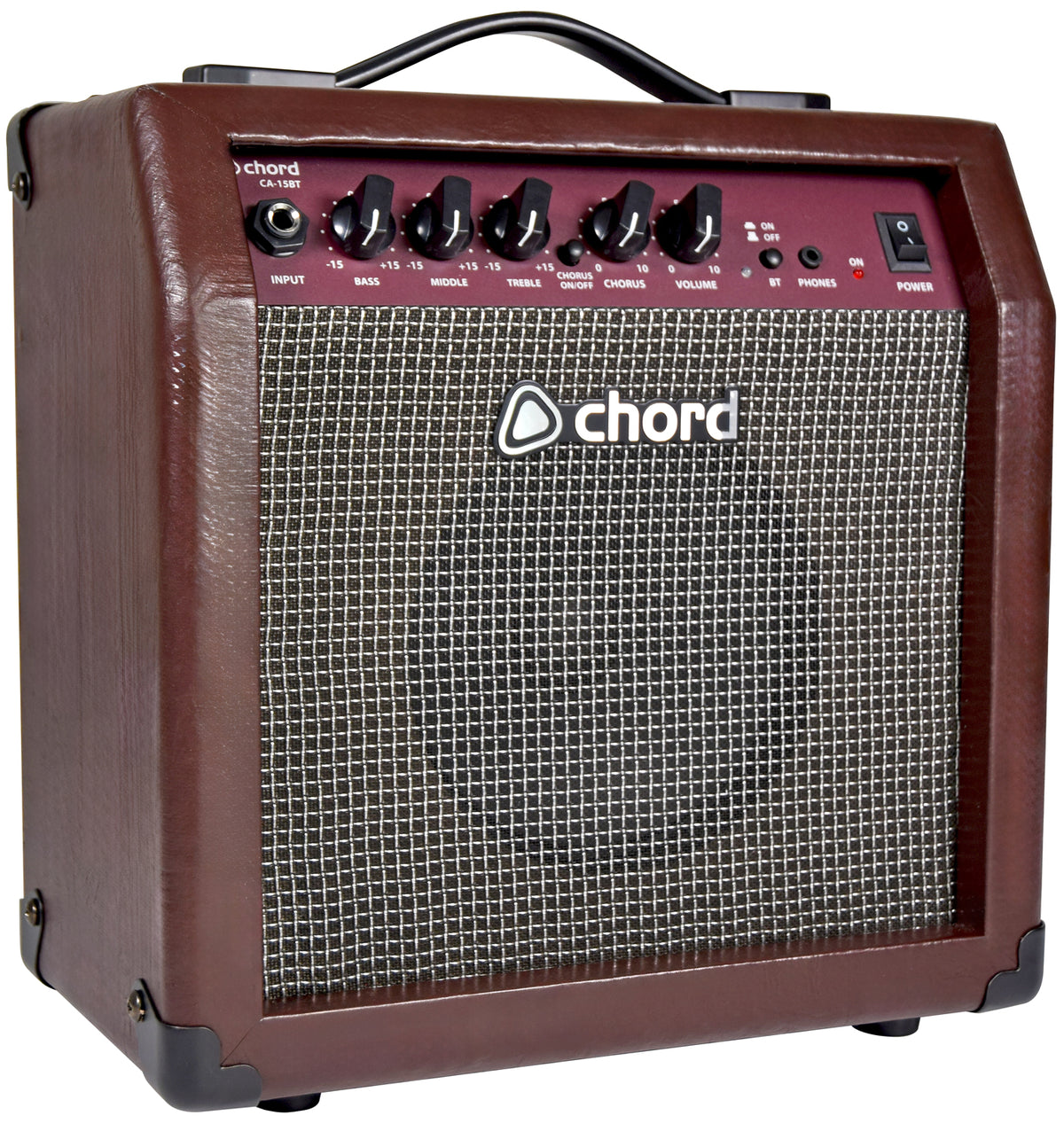 Wzmacniacz do gitary akustycznej ChordCA-15BT 15W + Bluetooth – zdjęcie 4