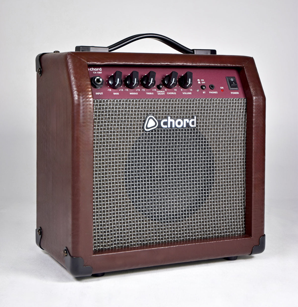 Wzmacniacz do gitary akustycznej ChordCA-15BT 15W + Bluetooth – zdjęcie 3