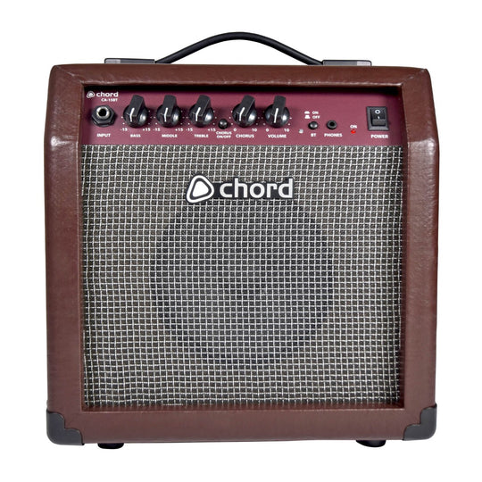 Wzmacniacz do gitary akustycznej ChordCA-15BT 15W + Bluetooth