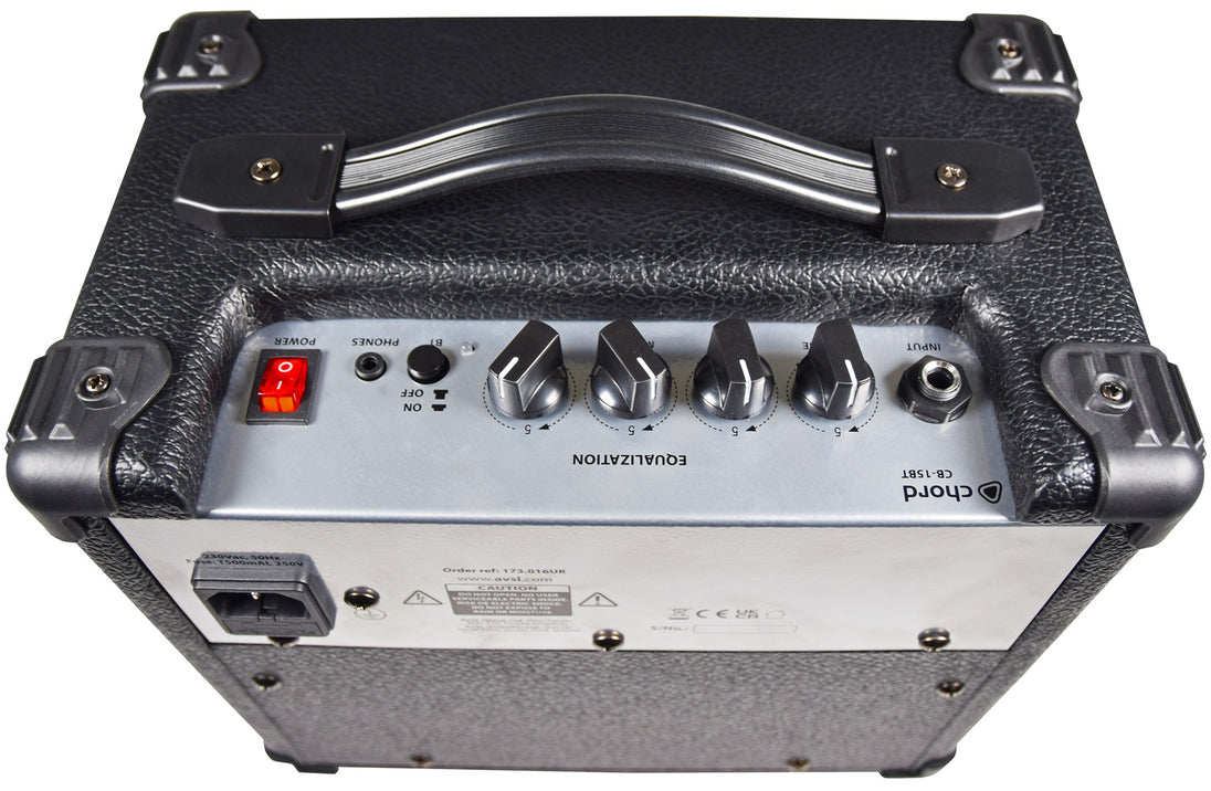 Wzmacniacz do gitary basowej Chord CB-15BT z Bluetooth – zdjęcie 3