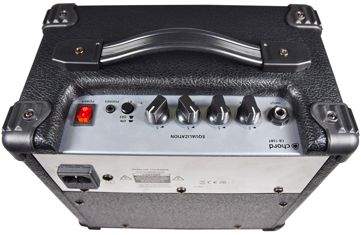 Wzmacniacz do gitary basowej Chord CB-15BT z Bluetooth – zdjęcie 3