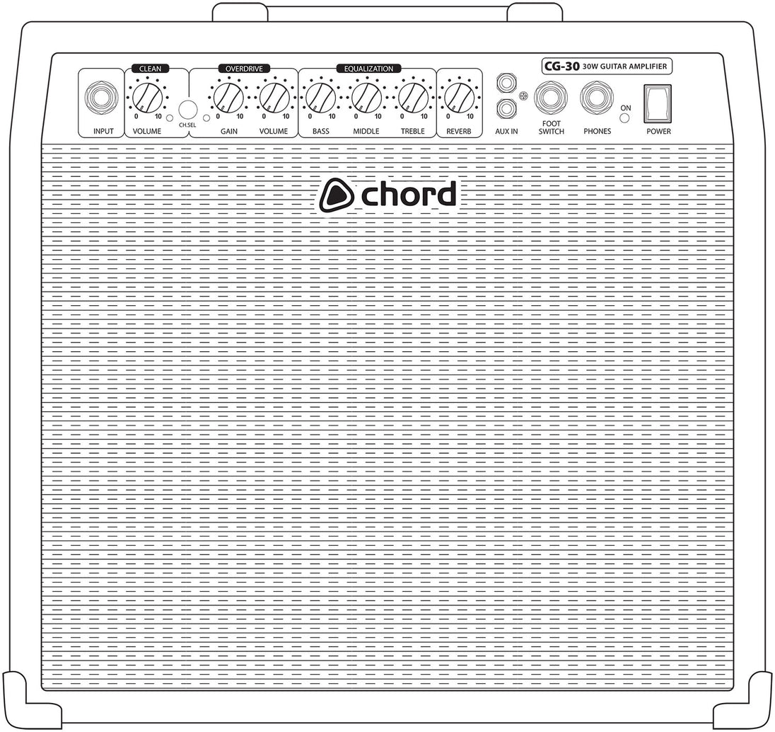 Wzmacniacz gitarowy Chord CG-30 30W – zdjęcie 3