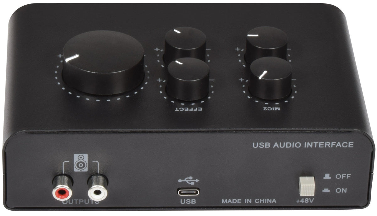 Interfejs audio USB Citronic USB2+1 do komputerów stacjonarnych – zdjęcie 2